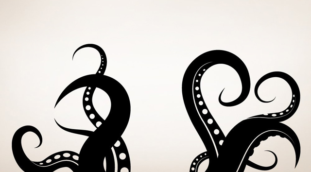 Vinyl Wall Decal Sticker Tentacles