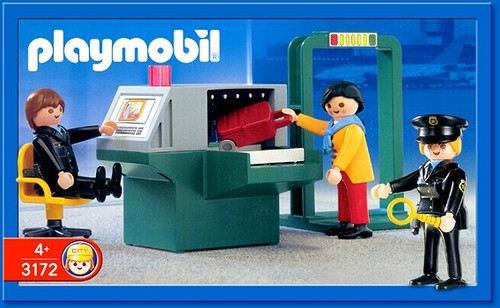 Playmobil Security Check Point