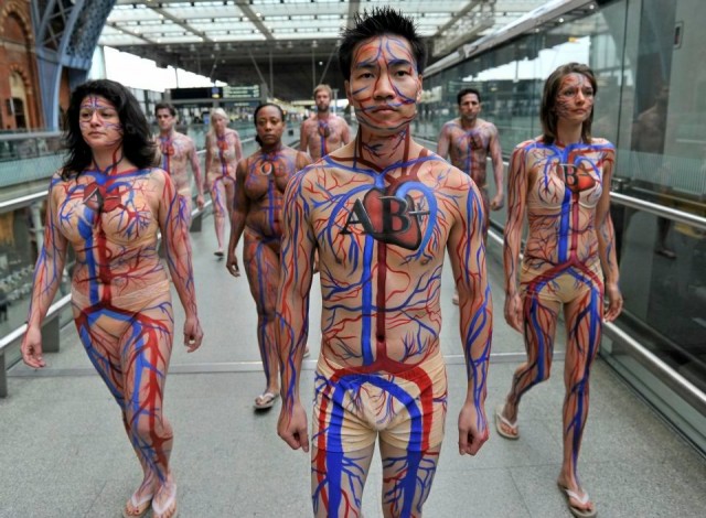 Circulatory System Body Art