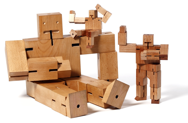 Cubebots designed by David Weeks Studio