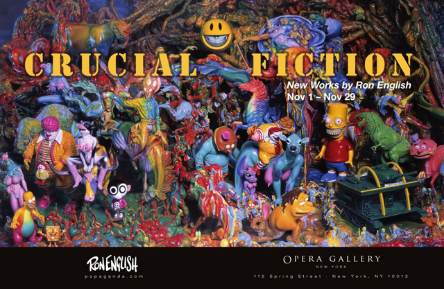 Crucial Fiction: Ron English Solo Exhibition Opera Gallery NYC