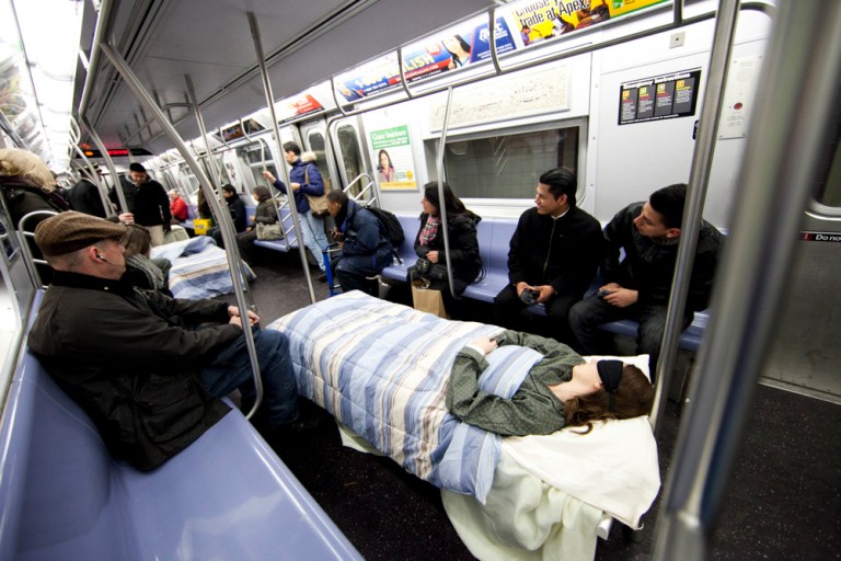 The Sleeper Car by Improv Everywhere