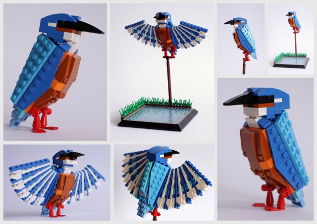 LEGO birds of Britain