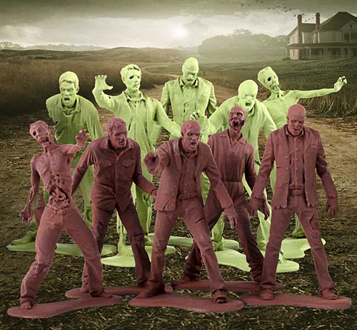 The Walking Dead Zombie Army Men at Gentle Giant, Ltd.