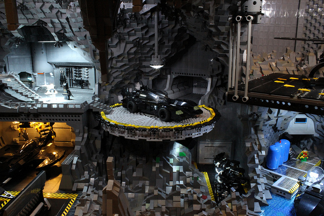 LEGO Batcave by Carlyle Livingston II & Wayne Hussey