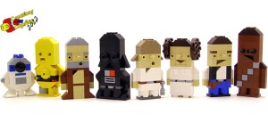 Star Wars Charity Characters by Tyler Clites / Legohaulic