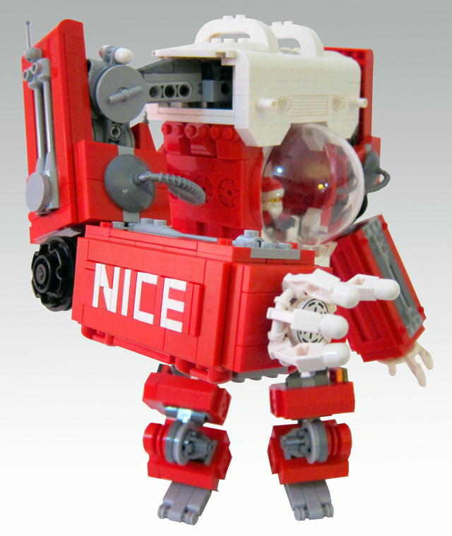 LEGO Santa Claus Mech by Mark Anderson
