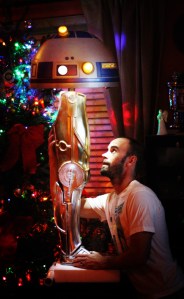 Star Wars Christmas Story Crossover Leg Lamp by Gordon Tarpley
