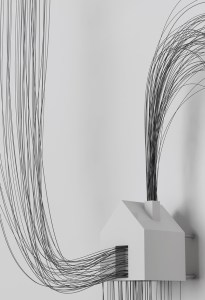 Wire sculptures by David Moreno