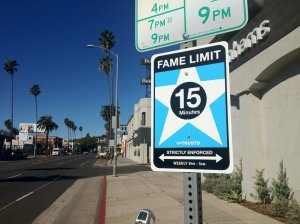 Fame Limit street sign by TrustoCorp