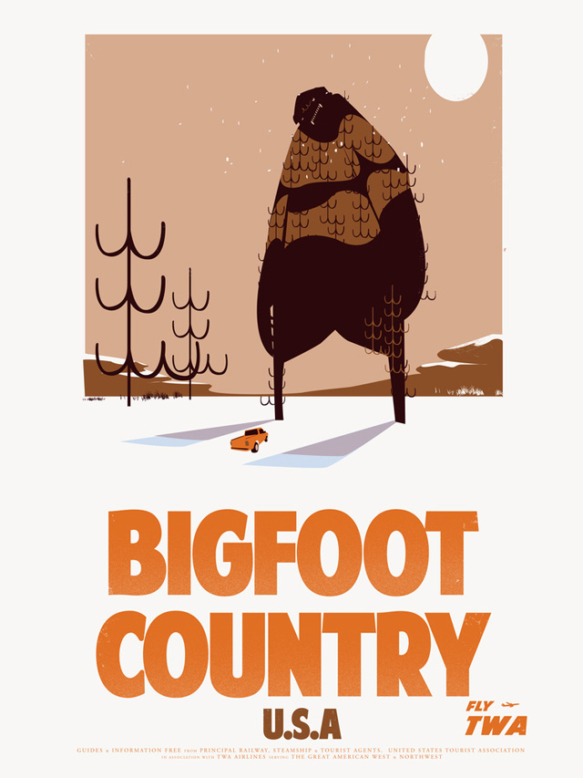 Bigfoot Country by Fernando Reza