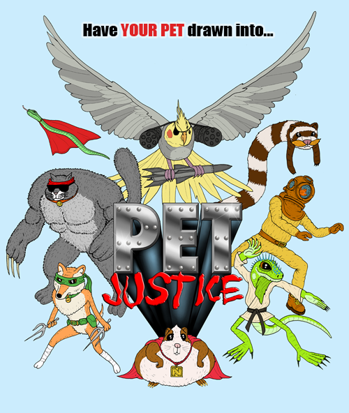 Pet Justice from the Terminally Illin', the anti-cancer comic book