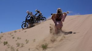 Stormtroopers on Dirt Bikes