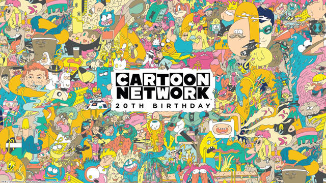 Cartoon Network 20th Birthday Wallpaper (Color)
