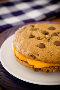 Chocolate Chip Cookie Grilled Cheese Sandwiches
