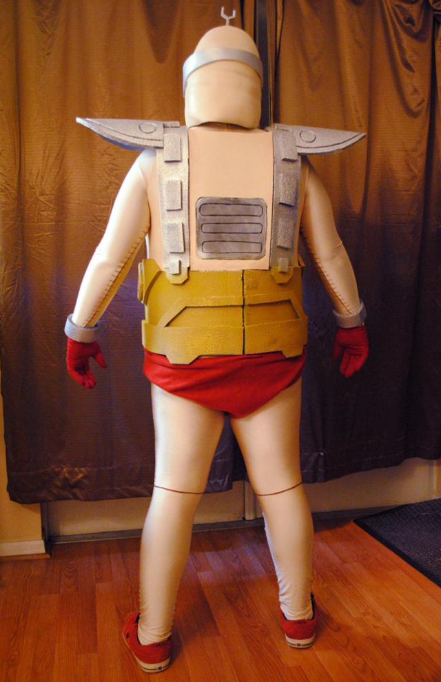 Custom Built Krang and His Android Body Costume