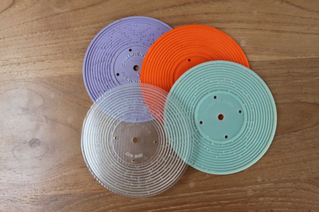 3D Printed Plastic Records for Fisher Price Player