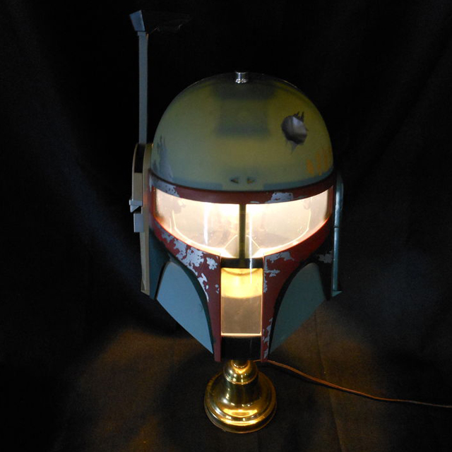 Star Wars Boba Fett Lamp by Major League Mods
