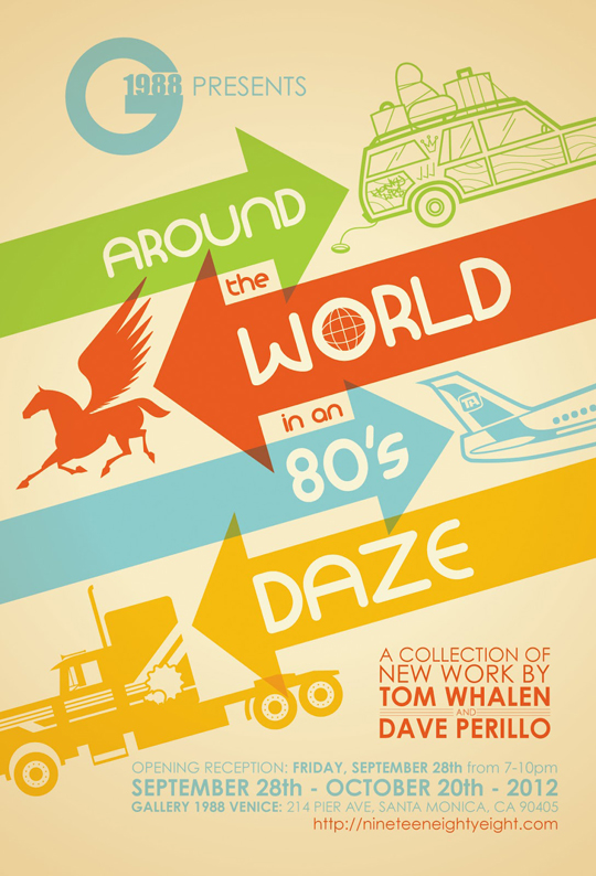 Around the World in an 80's Daze by Dave Perillo