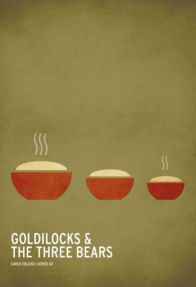 Minimalistic Children's Book Posters by Christian Jackson