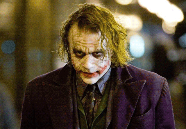 1979 Tom Waits Resembles Heath Ledger as The Joker GIF