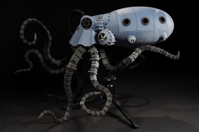 Octopod Underwater Salvage Vehicle by Sean Charlesworth