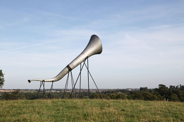 Hear Heres, Giant Ear Trumpets by Studio Weave