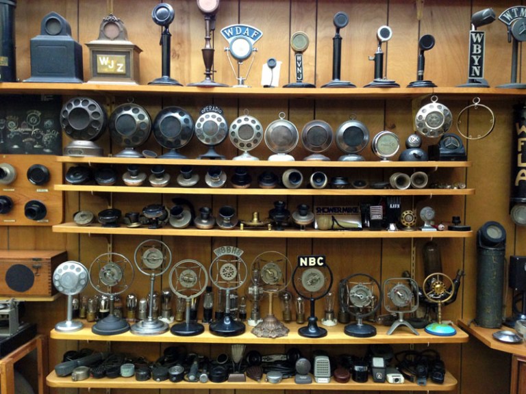 Bob Paquette's Microphone Museum