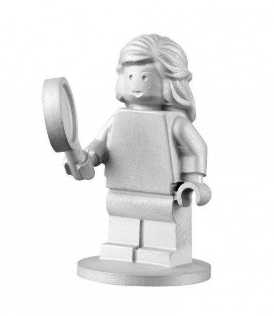 LEGO Figurines in Space