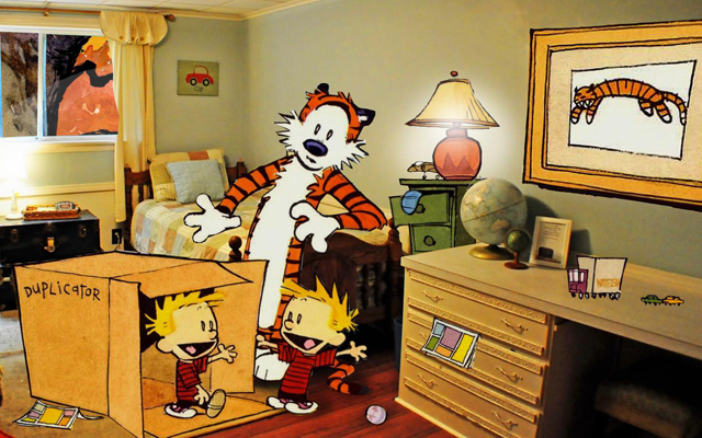 Calvin & Hobbes walls