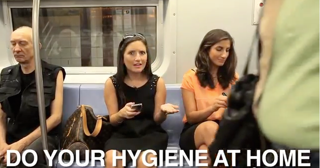 Do your hygiene at home
