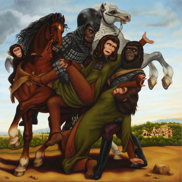 The Abduction of the Simian Women by Isabel Samaras