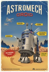 Astromech Droid by Steve Thomas