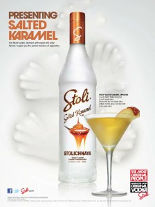 Stoli Salted Karamel Vodka