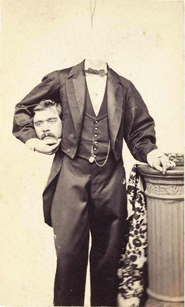 Victorian headless portraits