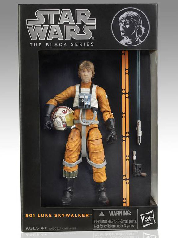 New Line Of 6 Inch Star Wars Black Series Action Figures From Hasbro