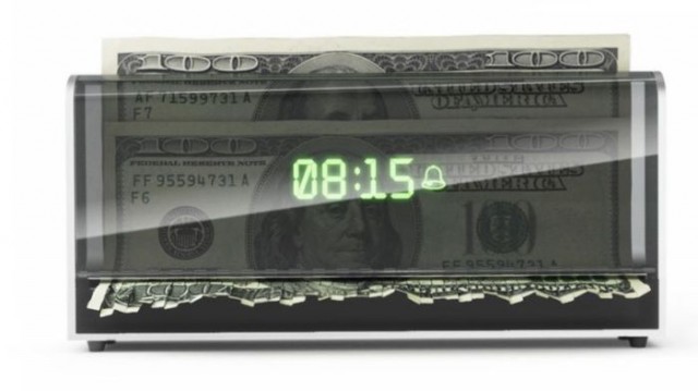 Money Shredder Alarm Clock