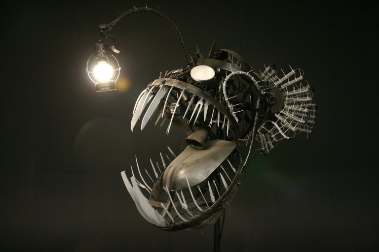 Deep Sea Angler Fish by Justin La Doux