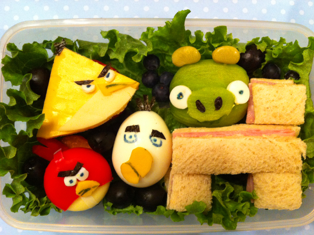 Angry Birds Bento Box