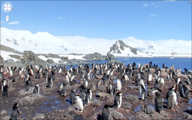 Google Street View in Antarctica