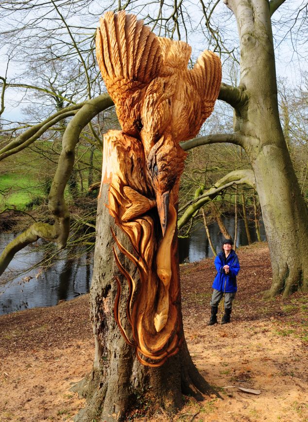 Tommy Craggs, Guerrilla Tree Sculptor