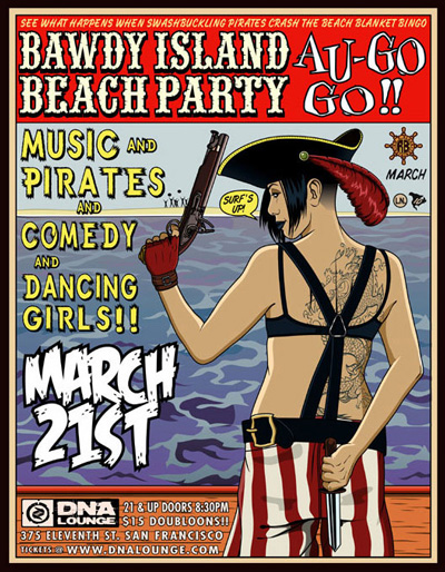 Bawdy Island Beach Party A Go-Go