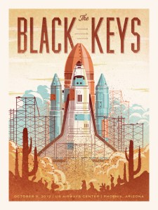 The Black Keys // Phoenix, AZ Poster by DKNG Studios