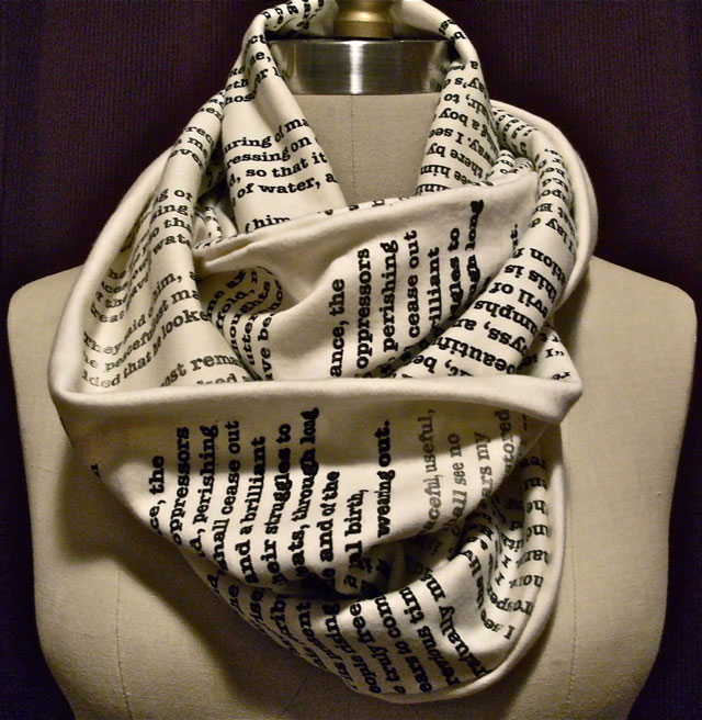 Book Scarves by Tori Iannarino