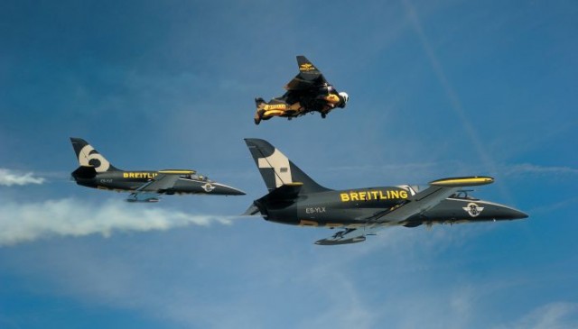 Jetman and the Breitling Jet Team