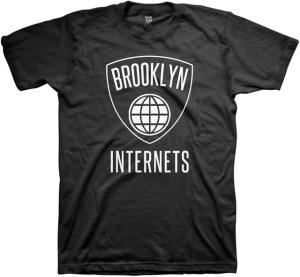 Brooklyn Internets T-Shirt by Frank and Jan