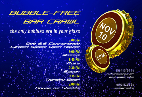 Bubble-Free Bar Crawl