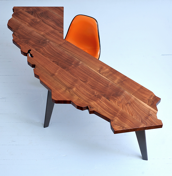 California series desks and tables by Jared Rusten
