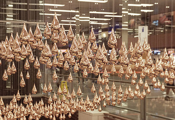 Kinetic Rain by ART+COM