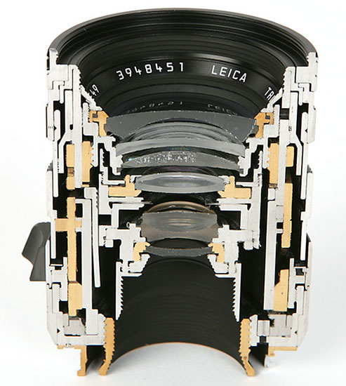 Leica Lens Cutaways